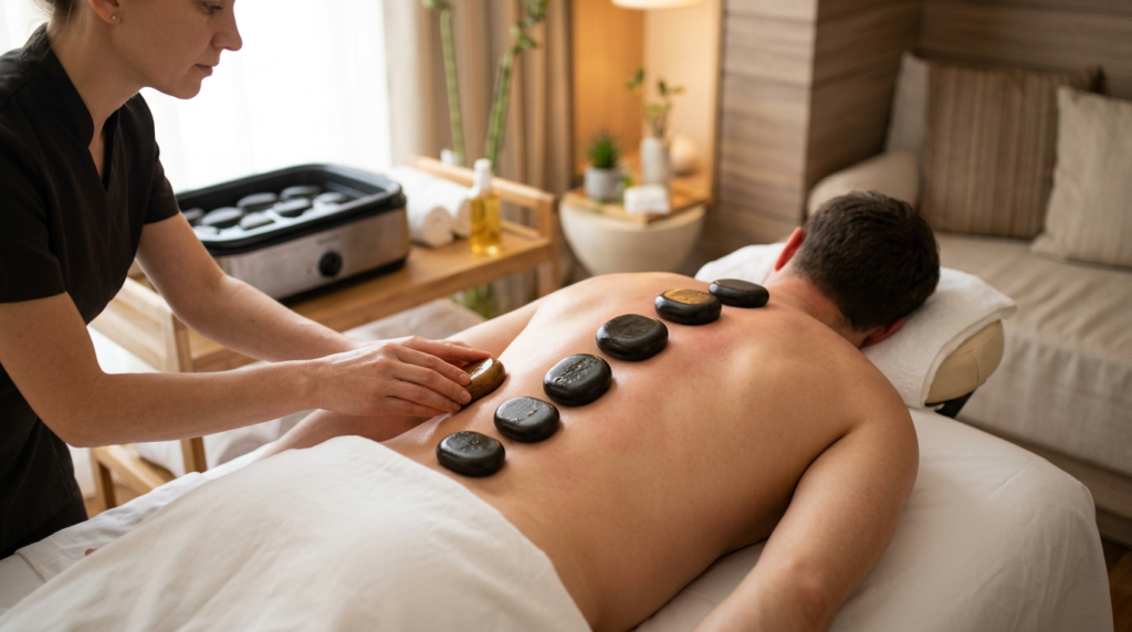 What Is a Hot Stone Blend Massage in Lexington, KY?
